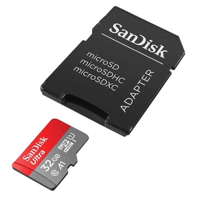 Sandisk minnekort microSDXC™ UHS-I Mobile Ultra 32 Gb 120 Mb/S Uhs-I Adapt Sandisk minnekort microSDXC™ UHS-I Mobile Ultra 32 Gb 120 Mb/S Uhs-I Adapt