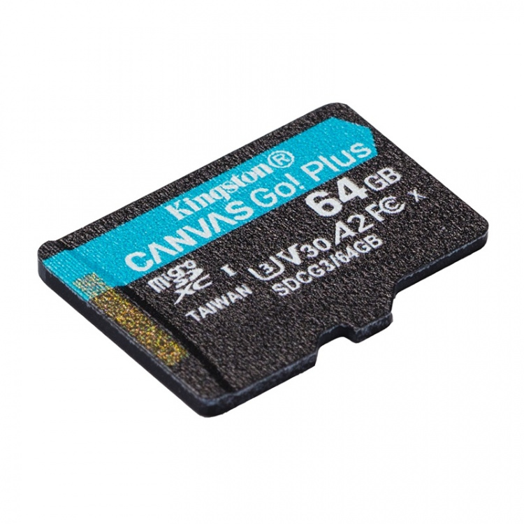Kingston Canvas Go! Plus microSDXC, 64 GB Kingston Canvas Go! Plus microSDXC, 64 GB