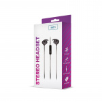 Setty Sportshodetelefoner med sikker passform, Svart Setty Sportshodetelefoner med sikker passform, Svart