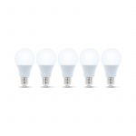 LED-lampe E27, 6W, 230V, 3000K 5-pakning, Varm hvit