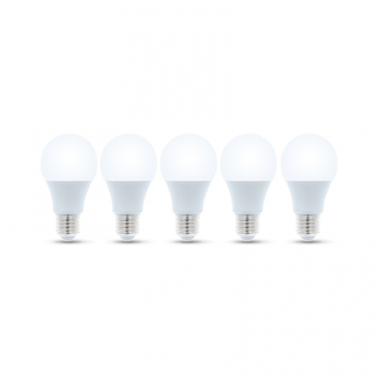 LED-lampe E27, 6W, 230V, 3000K 5-pakning, Varm hvit