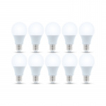 LED-lampe E27, 6W, 230V, 3000K 10-pk, varmhvit LED-lampe E27, 6W, 230V, 3000K 10-pk, varmhvit