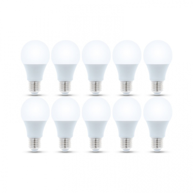 LED-lampe E27, 6W, 230V, 3000K 10-pk, varmhvit LED-lampe E27, 6W, 230V, 3000K 10-pk, varmhvit