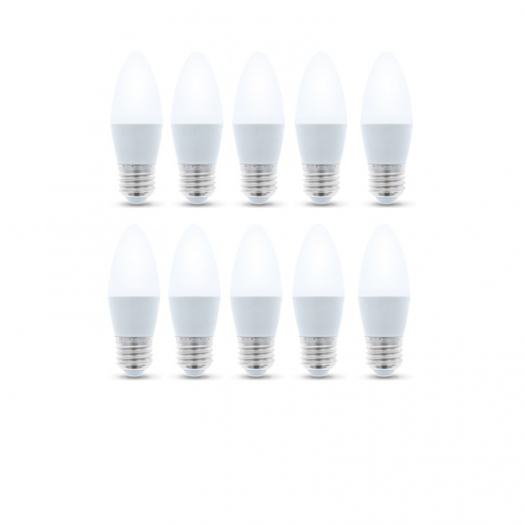 LED-lampe E27, A65, 18W, 230V, 3000K, 10-pakning, Varm hvit
