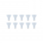 LED-lampe GU10, 7W, 230V, 3000K, 10-pk, Varm hvit LED-lampe GU10, 7W, 230V, 3000K, 10-pk, Varm hvit