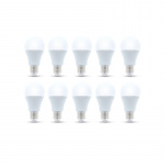 LED-lampe E27, A60, 10W, 230V, 4500K 10-pk, Hvit nøytral LED-lampe E27, A60, 10W, 230V, 4500K 10-pk, Hvit nøytral