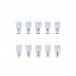 LED-lampe E27, C37, 10W, 230V, 4500K, keramisk 10-pk, hvit nøytral LED-lampe E27, C37, 10W, 230V, 4500K, keramisk 10-pk, hvit nøytral