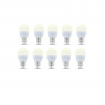 LED-lampe E27, G45, 10W, 230V, 3000K, keramisk 10-pk, varmhvit LED-lampe E27, G45, 10W, 230V, 3000K, keramisk 10-pk, varmhvit