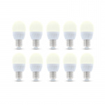 LED-lampe E27, G45, 6W, 3000K 10-pakning, varmhvit LED-lampe E27, G45, 6W, 3000K 10-pakning, varmhvit