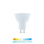 LED-Lampe GU10, 1W, 230V, 4500K, Nøytral Hvit LED-Lampe GU10, 1W, 230V, 4500K, Nøytral Hvit