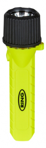 Ring Automotive ATEX 200 lm lommelykt, faresikker med 4 x AA Ring Automotive ATEX 200 lm lommelykt, faresikker med 4 x AA