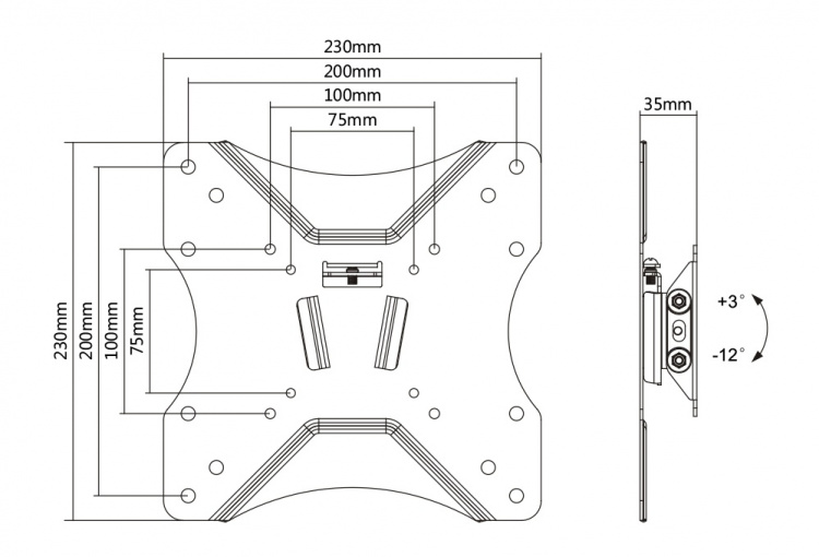 DELTACO Kontor, vippevegg, 23