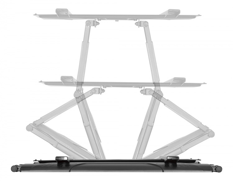 DELTACO Office, slank 3-veis vegg med full bevegelse, 32 DELTACO Office, slank 3-veis vegg med full bevegelse, 32