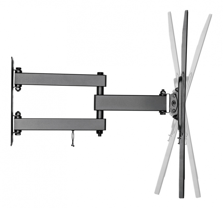 DELTACO, fullbevegelig 3-veis vegg, 32