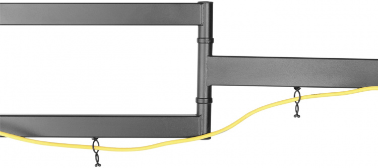 DELTACO, fullbevegelig 3-veis vegg, 32