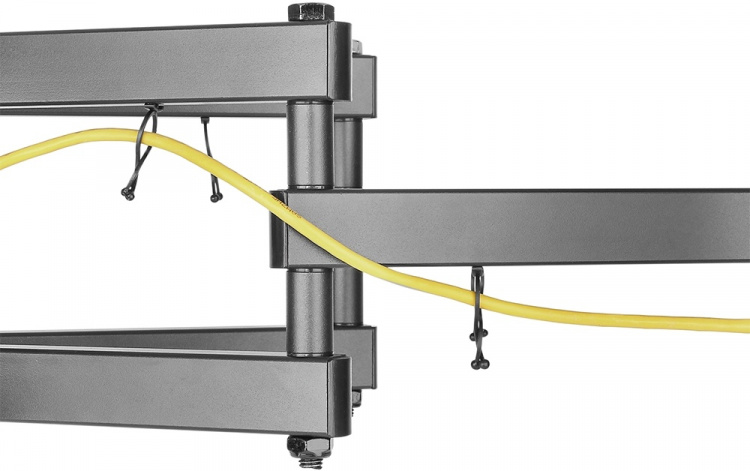 DELTACO, fullbevegelig 3-veis vegg, 32