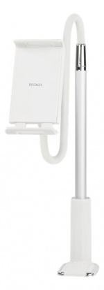 DELTACO Stativ for smarttelefoner og nettbrett, fast og fleksibel arm med