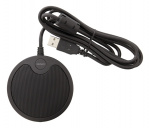 DELTACO OFFICE konferansemikrofon med USB og 3,5 mm lydport