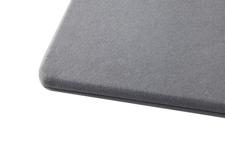 DELTACO Office, 1200(W)x600(H)mm Acoustic Desktop Privacy Panel