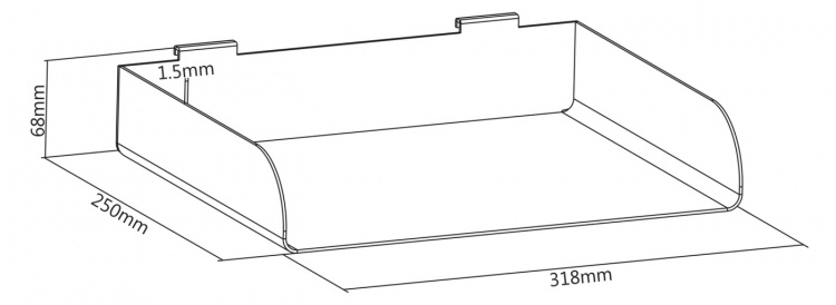 DELTACO Office, Document Holder