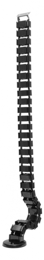 DELTACO Office, Spine Cable Organizer & Hider, White