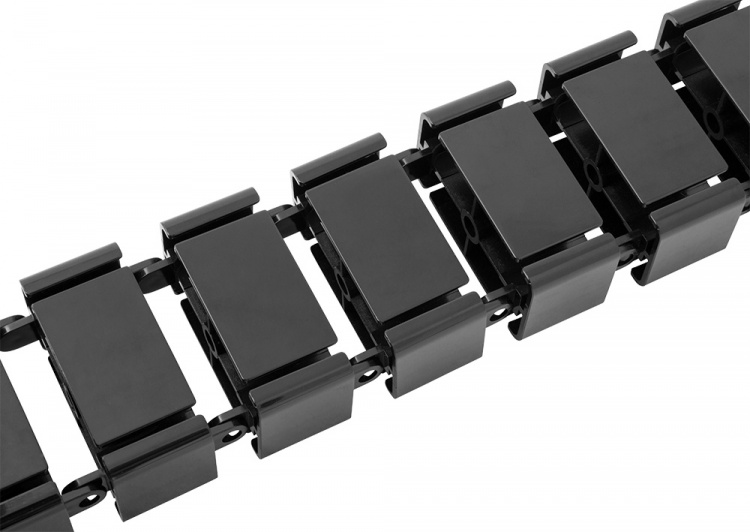 DELTACO Office, Spine Cable Organizer & Hider, White