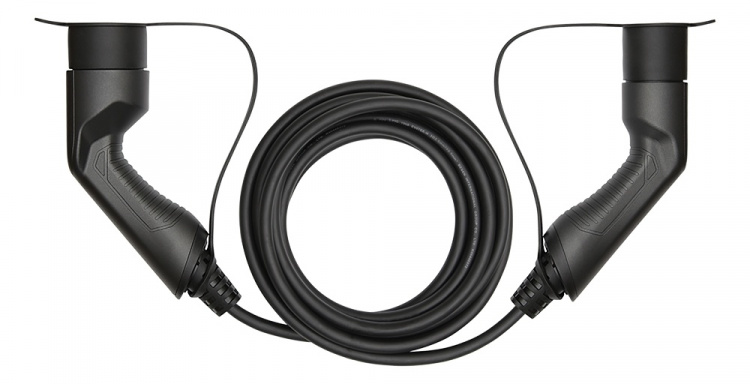 DELTACO EV-cable type 2 - type 2, 1 phase, 32A, 5M DELTACO EV-cable type 2 - type 2, 1 phase, 32A, 5M