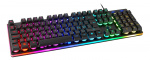 DELTACO GAMING DK220 tastatur, membranbryter, nordisk, RGB DELTACO GAMING DK220 tastatur, membranbryter, nordisk, RGB