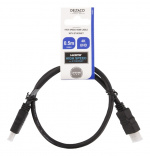 DELTACO HDMI-kabel CCS, HDMI High Speed m/Ethernet, FSC, 0,5m, svart DELTACO HDMI-kabel CCS, HDMI High Speed m/Ethernet, FSC, 0,5m, svart