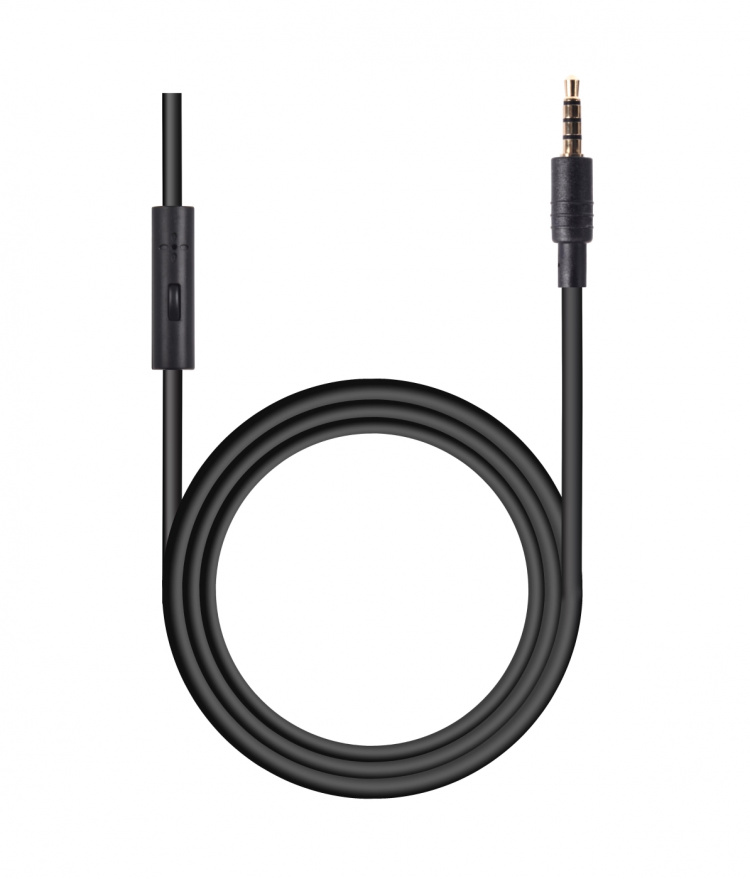 Streetz hodesett for smarttelefon, mikrofon, 1-knapp, 1,5 m, svart Streetz hodesett for smarttelefon, mikrofon, 1-knapp, 1,5 m, svart