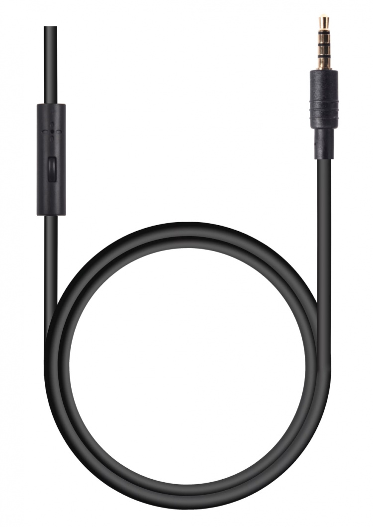 Streetz hodesett for smarttelefon, mikrofon, 1-knapp, 1,5m, blå