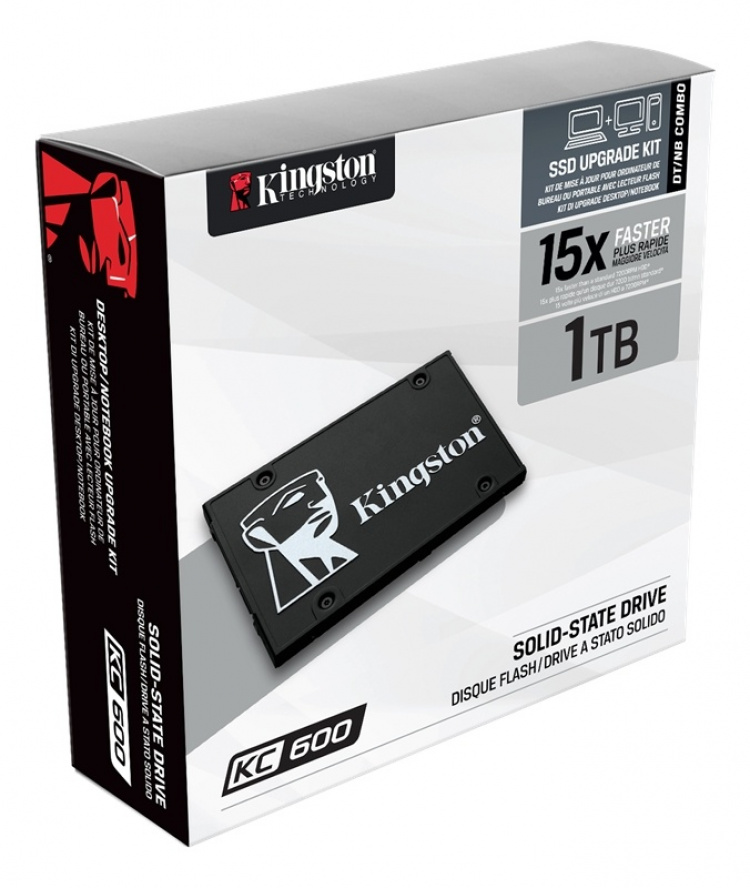 Kingston 1024 G SSD KC600 SATA3 2,5