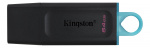 Kingston 64 GB USB 3.2 Gen 1 DataTraveler Exodia (svart + blågrønn)