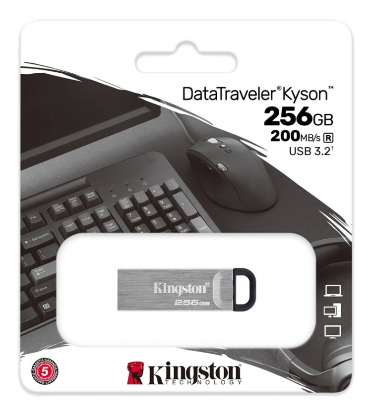 Kingston 256 GB USB 3.2 Gen 1 DataTraveler Kyson