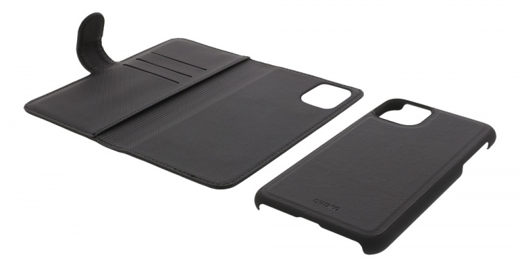 DELTACO lommebokveske 2-i-1, iPhone 12 Pro Max, magnetisk bakdeksel DELTACO lommebokveske 2-i-1, iPhone 12 Pro Max, magnetisk bakdeksel