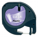 DYMO LetraTAG plastbånd, gjennomsiktig, 12 mm, 4 m (16951) DYMO LetraTAG plastbånd, gjennomsiktig, 12 mm, 4 m (16951)