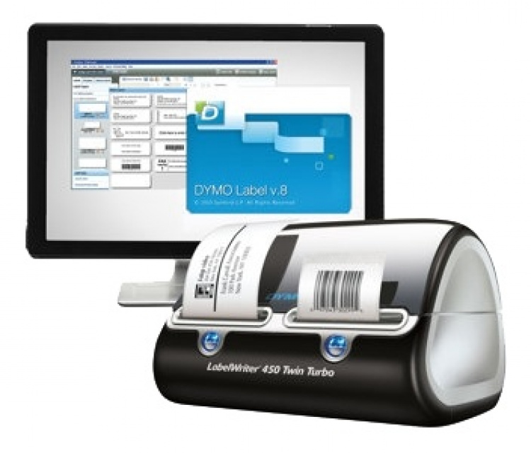 DYMO LabelWriter 450 Twin Turbo, etikettskriver DYMO LabelWriter 450 Twin Turbo, etikettskriver