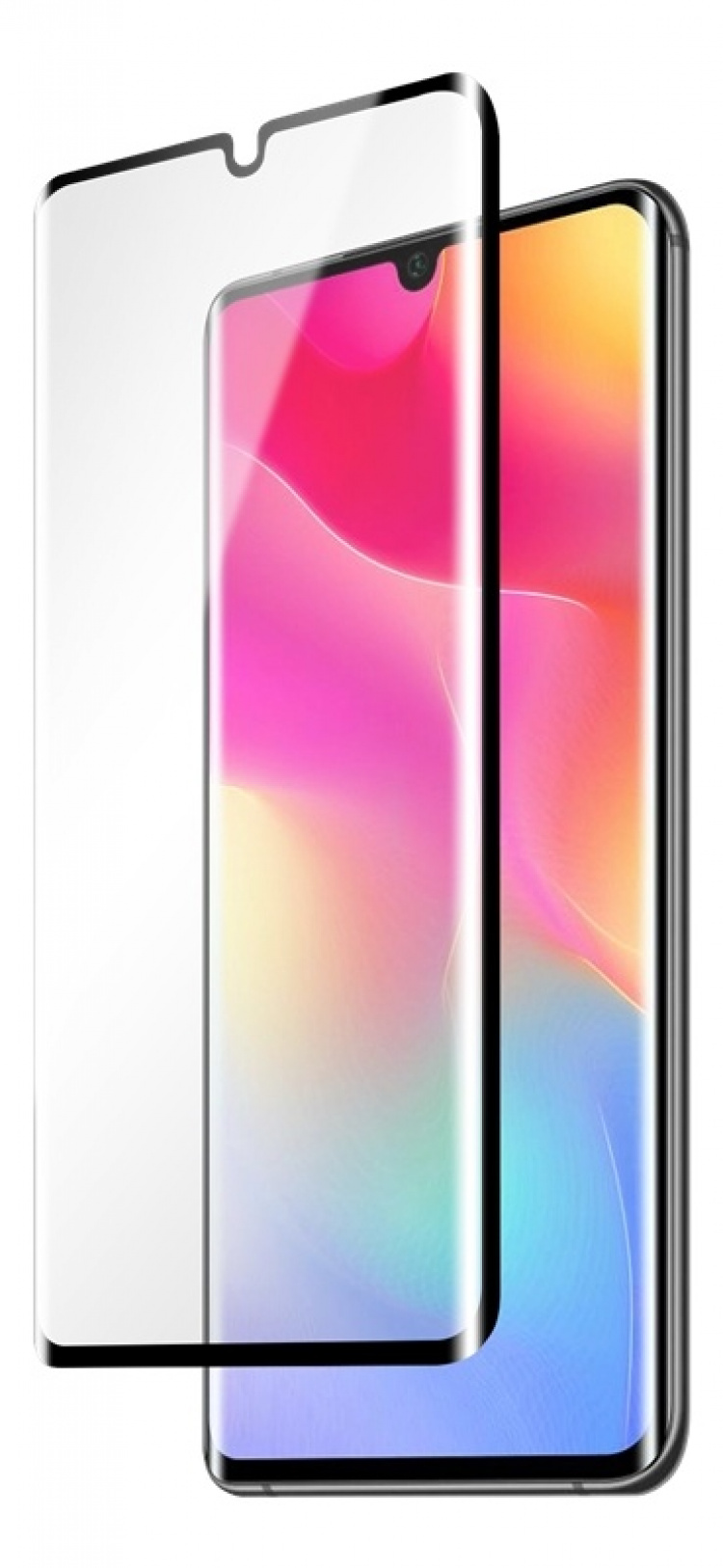 DELTACO skjermbeskytter Xiaomi Mi Note 10 Lite 3D buet glass DELTACO skjermbeskytter Xiaomi Mi Note 10 Lite 3D buet glass