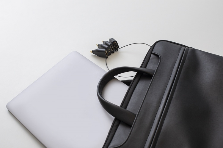 DELTACO OFFICE USB-C Adapter ring, mDP, DP, VGA, HDMI