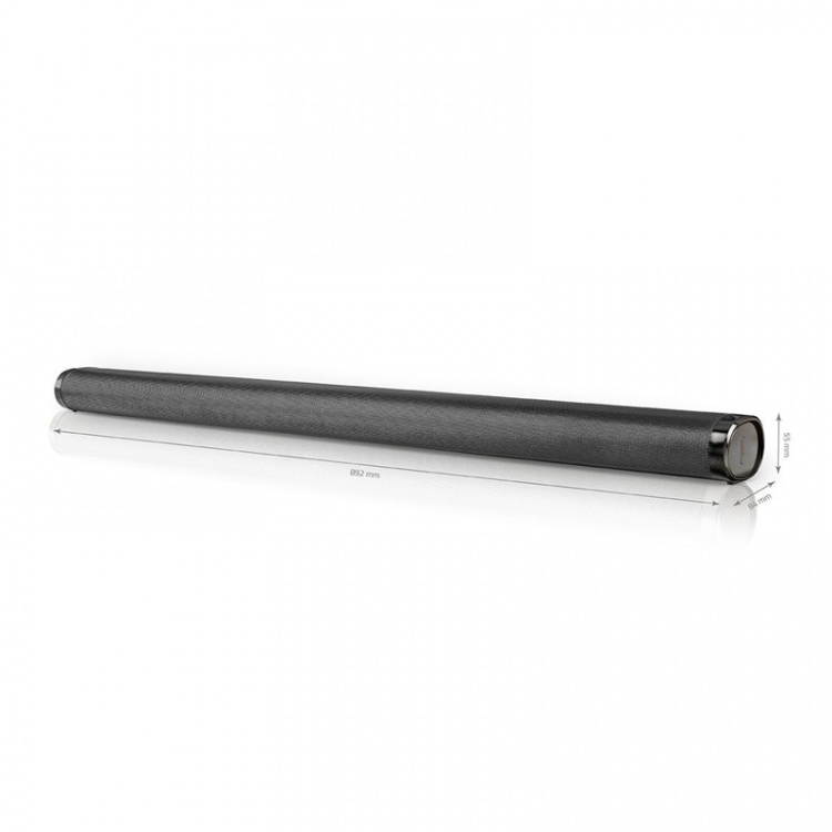 Nedis Soundbar | 2.0 | DSP Program | 135 W | 1x 3.5 mm / 1x Coax Audio / 1x Optical / 1x USB | 1x HDMI (with ARC) | Bluetooth® | Kan monteres | Mørk Grå / Sort