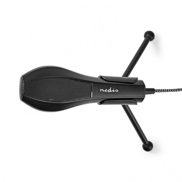 Nedis Mikrofon | Brukes til: Notisbok / Skrivebord | Wired | 1x USB