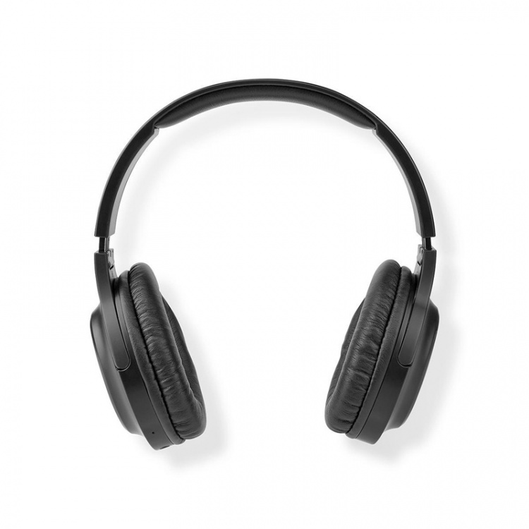 Nedis Trådløse Over-Ear hodetelefoner | Maksimal batteritid: 20 timer | Innebygd mikrofon | Trykk kontroll | Stemmestyring | Volumkontroll | Reiseveske inkludert | Sort Nedis Trådløse Over-Ear hodetelefoner | Maksimal batteritid: 20 timer | Innebygd mikrofon | Trykk kontroll | Stemmestyring | Volumkontroll | Reiseveske inkludert | Sort