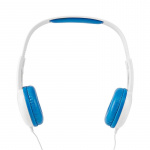 Nedis On-Ear hodetelefoner med kabel | 3.5 mm | Kabellengde: 1.20 m | 82 dB | Blå