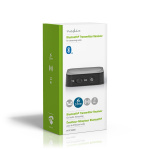 Nedis Bluetooth® Transceiver | Koblingsinngang: 1x AUX | Koblingsutgang: 1x AUX | SBC | Opptil 1 enhet | Opp til 6 timer | Automatisk avstengingsfunksjon | Sort