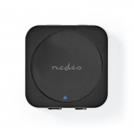 Nedis Bluetooth® Transceiver | Koblingsinngang: 1x AUX | Koblingsutgang: 1x AUX | SBC | Opptil 1 enhet | Opp til 6 timer | Automatisk avstengingsfunksjon | Sort