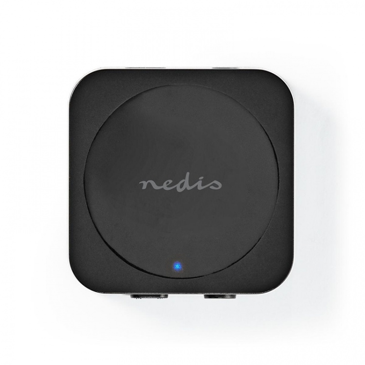 Nedis Bluetooth® Transceiver | Koblingsinngang: 1x AUX | Koblingsutgang: 1x AUX | SBC | Opptil 1 enhet | Opp til 6 timer | Automatisk avstengingsfunksjon | Sort