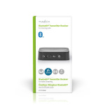 Nedis Bluetooth® Transceiver | Koblingsinngang: 1x AUX | Koblingsutgang: 1x AUX | SBC | Opptil 1 enhet | Opp til 6 timer | Automatisk avstengingsfunksjon | Sort