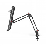 Nedis Kopier Holder | Klemme | passer for papirstørrelse: A4 | Adjustable Angle / Full Motion | Dreievinkel: 360 °