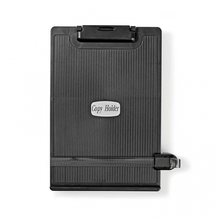 Nedis Kopier Holder | Klemme | passer for papirstørrelse: A4 | Adjustable Angle / Full Motion | Dreievinkel: 360 °