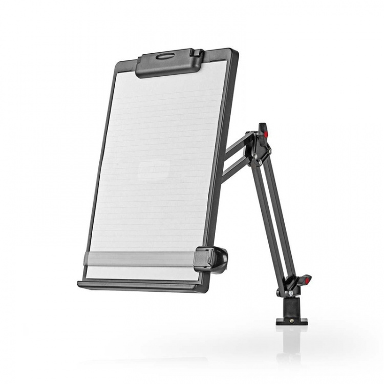 Nedis Kopier Holder | Klemme | passer for papirstørrelse: A4 | Adjustable Angle / Full Motion | Dreievinkel: 360 °